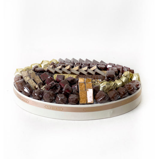 Elegant Chocolate Tray - 2kg Mixed Flavors