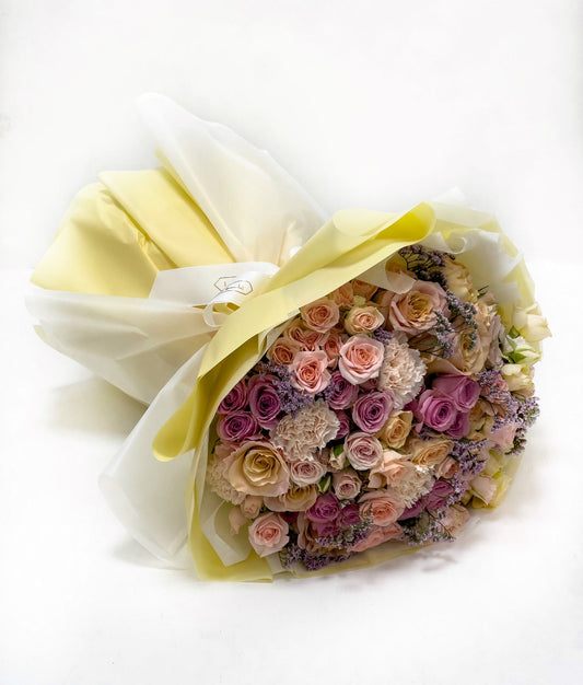 Luxury Soft-Toned Fresh Flower Bouquet